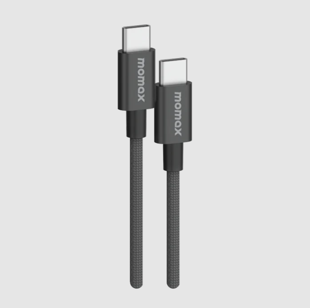 كيبل موماكس Elite بقوة 60 واط USB-C مقاس 1.5 متر | أسود كيبل موماكس Elite بقوة 60 واط USB-C مقاس 1.5 متر | أسود